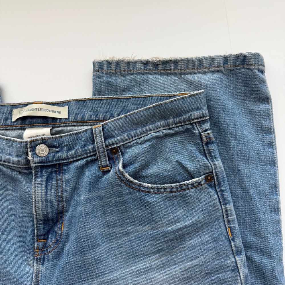 Vintage Gap Straight Leg Boyfriend Denim Jeans Womens 14R 100% Cotton - Picture 6 of 10
